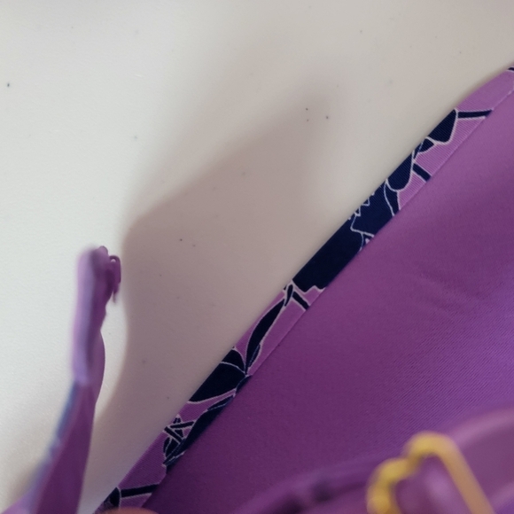 KNIX Violet Magnolia WingWoman Contour Bra Wireless Sz 6 - Picture 8 of 14